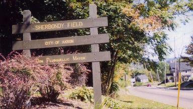 Sherbondy Field Plaque